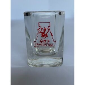 Alabama Crimson Tide Shot Glass‎ College NCAA Football Souvenir Collectible